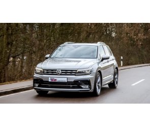 KW Gewindefahrwerk  V1 Inox (Edelstahl Federbeingehäuse) für Volkswagen (VW) Tiguan II Typ 5N Ø 55mm, für DCC